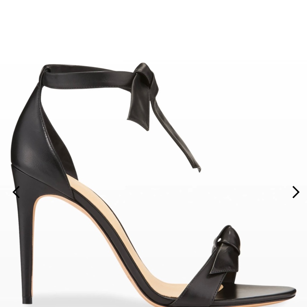 Alexandre Birman
Clarita Leather Ankle-Tie 100mm High-Heel Sandals, Black